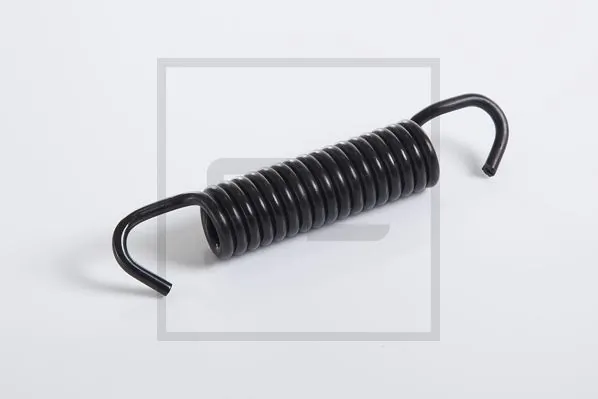 Spring, brake shoes